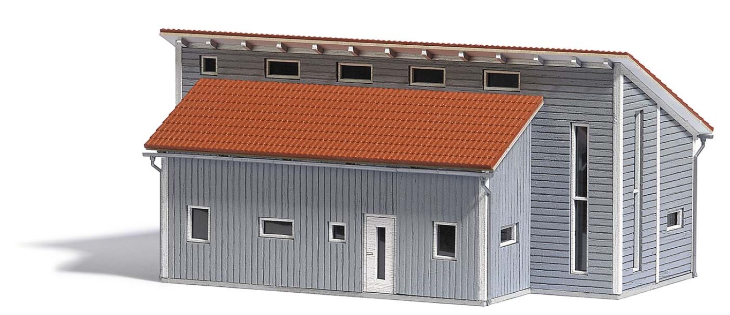 BUSCH 1548 H0 Gewerbehalle 